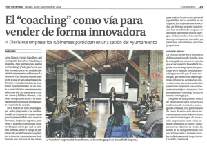 Coaching e innovación en Ventas